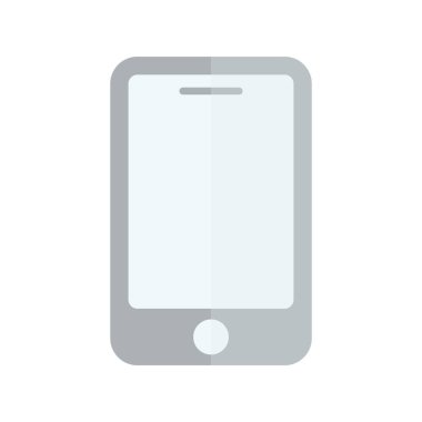 Telefon Düz Işık Vektör Simgesi Tasarımı