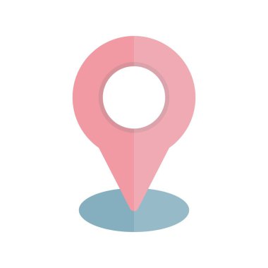 Pin Düz Işık Vektörü Simgesi Tasarımı