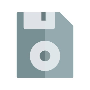  Disket Düz Işık Vektörü Simgesi Tasarımı