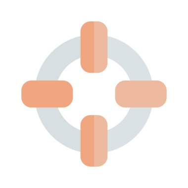 Su Tüpü Düz Işık Vektörü Simgesi Tasarımı