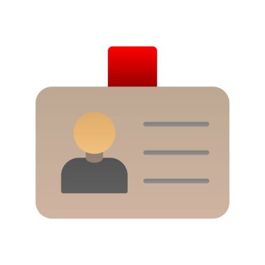 Stajyerlik Düz Vektör Simgesi Tasarımı