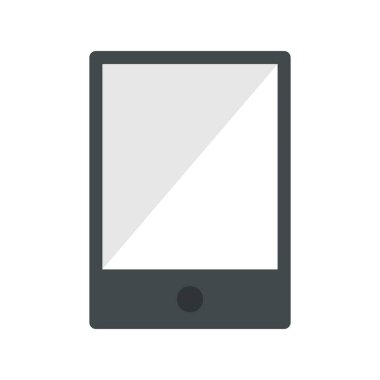 Telefon Düz Vektör Simgesi Tasarımı