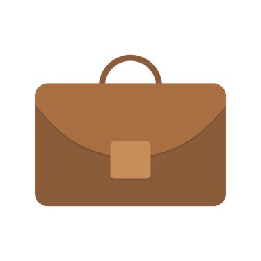 Evrak çantası Glyph Vektör Simgesi Tasarımı