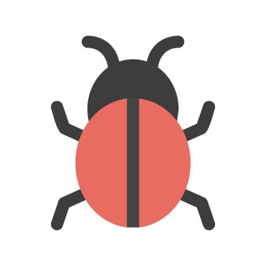 Hata Düz Vektör Simgesi Tasarımı