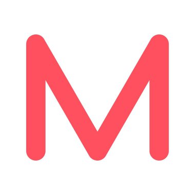 E- posta Düz Vektör Simgesi Tasarımı