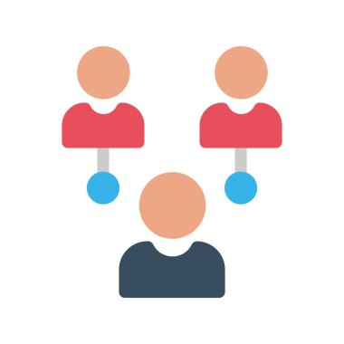 Donör Düz Vektör Simgesi Tasarımı