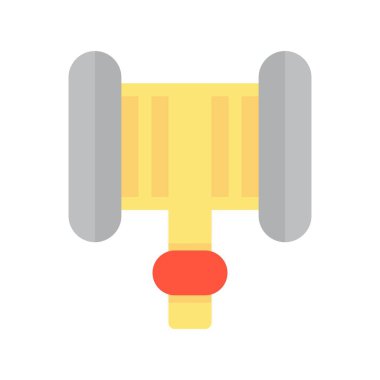 Hortum Düz Vektör Simgesi Tasarımı