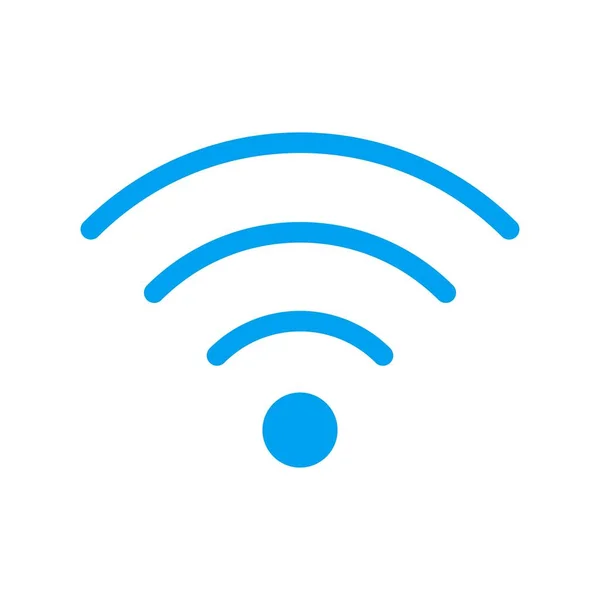 Wifi Flat Vector Icon Desig — Stockvektor