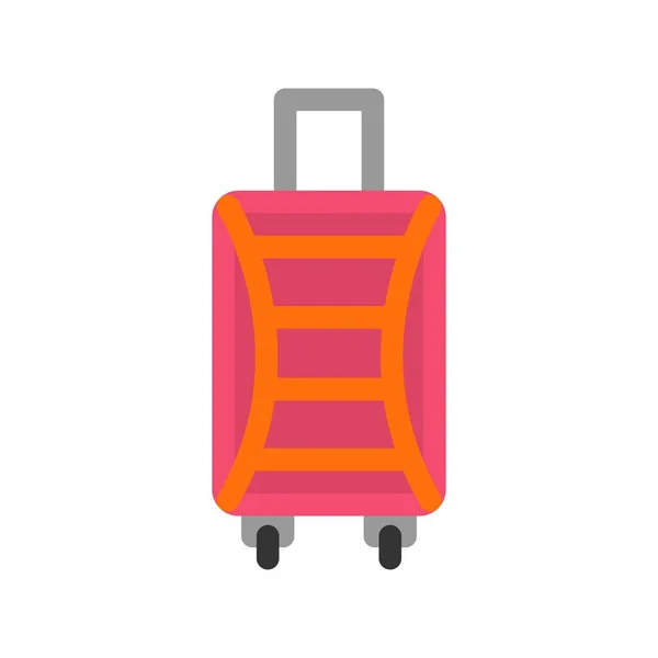 Bag Flat Vector Icon Desig — Stock Vector