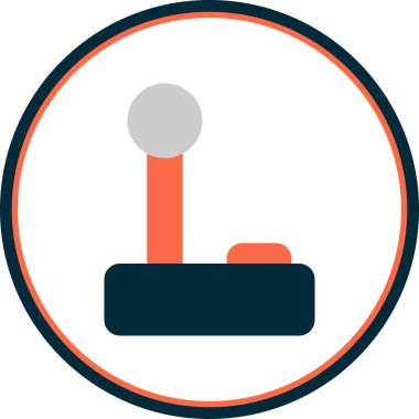 Hub Düz Çember Vektör Simgesi Tasarımı