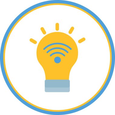 Düz Çember Vektör Simgesi Tasarımı