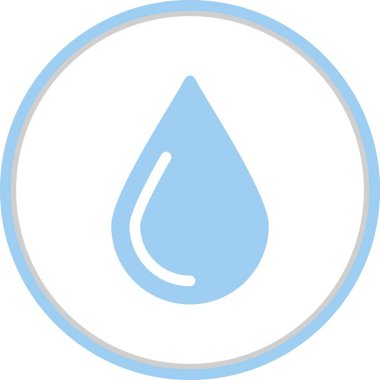 Düz Çember Vektör Simgesi Tasarımı Bırak