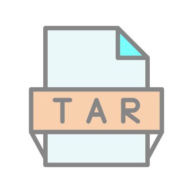 Tar Doldurulmuş Işık Vektörü Simgesi Tasarımı