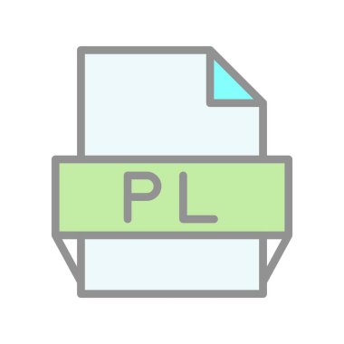 Pl Doldurulmuş Işık Vektörü Simgesi Tasarımı