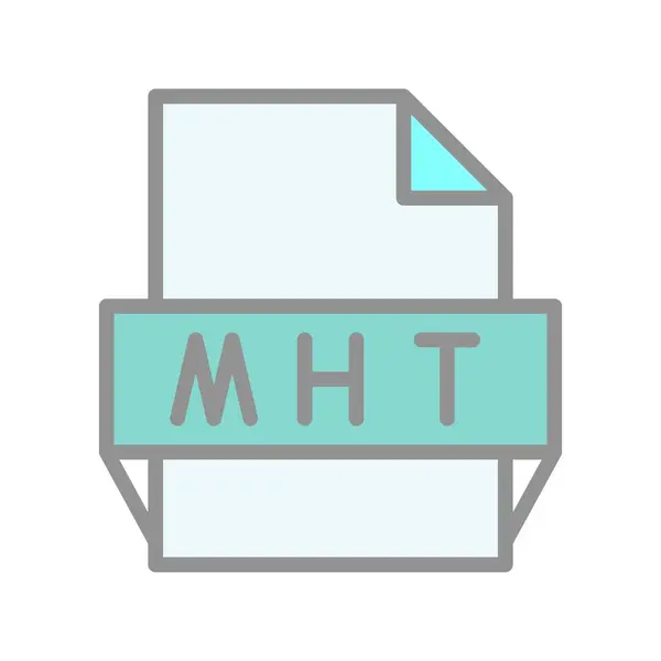 Mht填充光矢量Icon设计 — 图库矢量图片