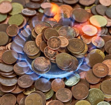 Avrupa metal paraları gazda yanıyor