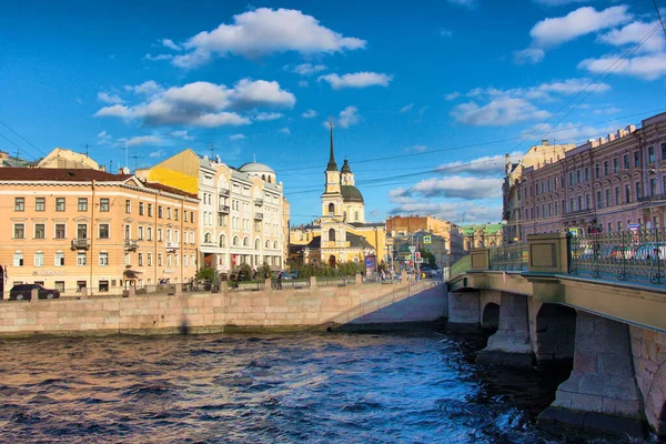 Church of the Holy Great Martyr and Healer Panteleimon in St. Petersburg — Stock Photo, Image