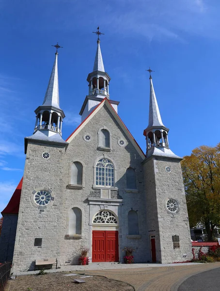 Sainte Famille Ile Orleans Quebec Canada 2021 Kerk Van Sainte — Stockfoto