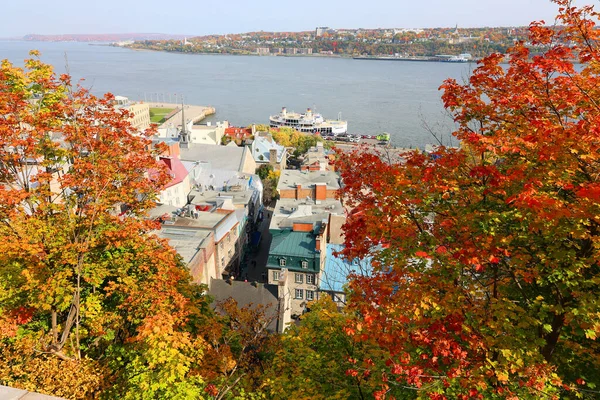 Quebec Canada 2021 Старий Квебек Історичним Районом Міста Квебек Включаючи — стокове фото