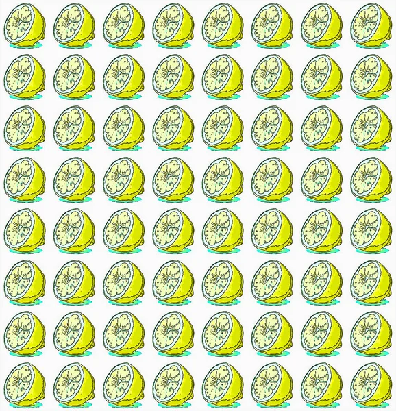 Лимонний Знак Ілюстрація Поп Арт Значок Тла Кольоровими Плямами — стокове фото