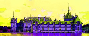 Chateau de Chantilly, Fransa 'nın başkenti Chantilly' de bulunan tarihi bir kaledir.. 
