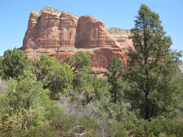 Sedona Parkı Abd Nin Arizona Eyaletinin Kuzey Verde Vadisi Bölgesinde — Stok fotoğraf