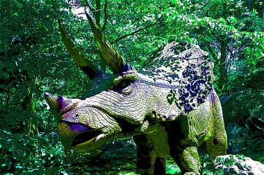 Triceratops, Kretase döneminin son dönemlerinde ortaya çıkan ve nesli tükenmiş bir otobur chasmosaurine ceratopsid dinozor cinsidir.