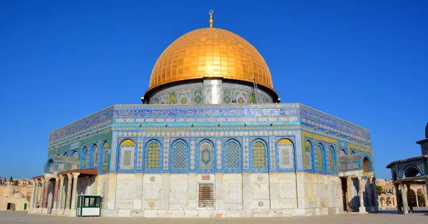 예루살렘 예루살렘에 위치한 예루살렘의 성역으로 알려진 세계에서 종교적 장소중 — 스톡 사진