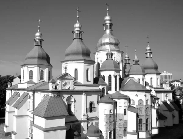 Kyiv Ukraine Cathédrale Sainte Sophie Kiev Est Monument Architectural Rus — Photo