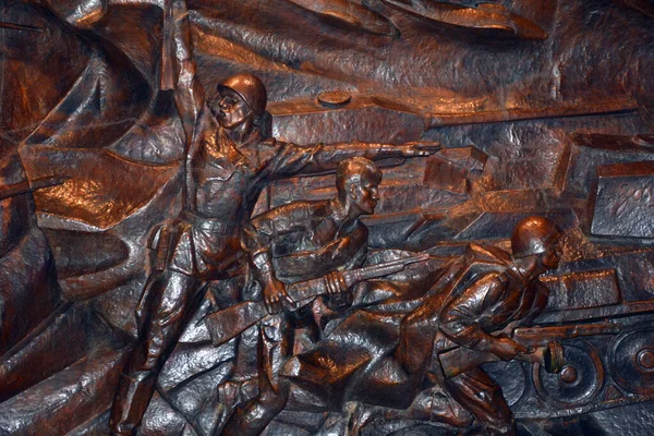 Скульптура Второй Мировой Войны Историческом Музее — стоковое фото
