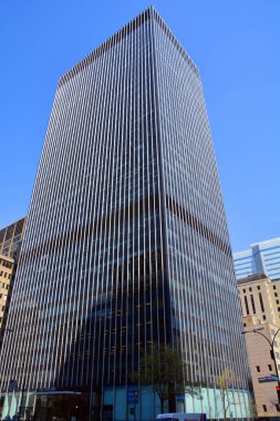 WESTMOUNT MONTREAL QUEBEC CANADA - 08 22 2016: Westmount Square is a residential and office complex. The complex was designed by architect Ludwig Mies van der Rohe in the International style