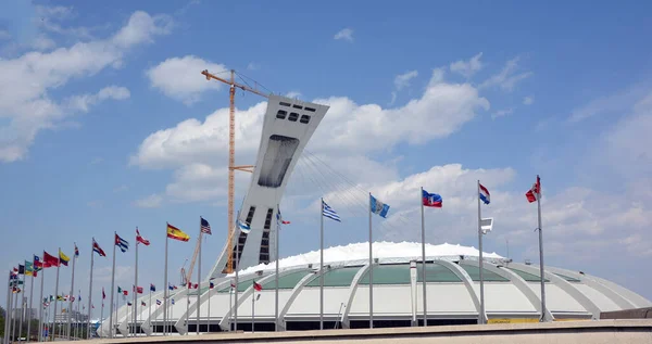 Montreal Canada Juli 2016 Het Olympisch Stadion Toren Van Montreal — Stockfoto