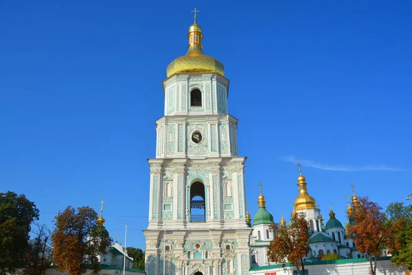 Kyiv Ukraine Katedra Zofii Kijowie Jest Zabytkiem Architektury Rusi Kijowskiej — Zdjęcie stockowe