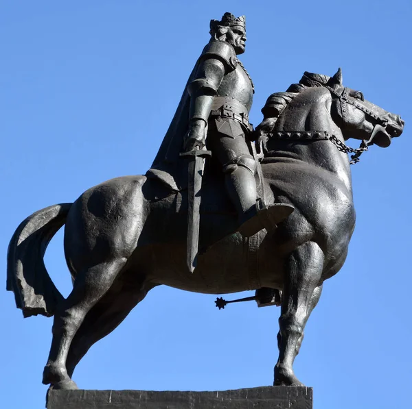 Kracow Poland Details Monument Battle Grunwald First Battle Tannenberg Battle — 图库照片