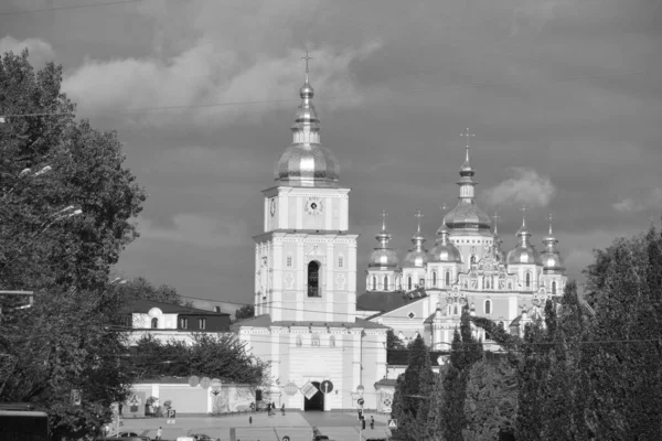 Kyiv Ucraina Monastero San Michele Cupola Oro Monastero Funzionante Monastero — Foto Stock