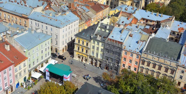 Lviv Ukraine Historic Center City Unesco World Heritage Site Lviv — Fotografia de Stock