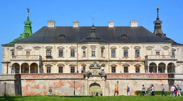 Podgoretsky Ukraine Podgoretsky Castle Well Preserved Renaissance Palace Surrounded Fortifications — Foto de Stock
