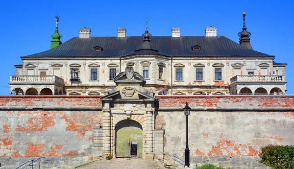Podgoretsky Ukraine Podgoretsky Castle Well Preserved Renaissance Palace Surrounded Fortifications — Stock Fotó