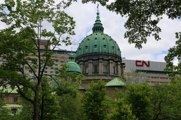 Montreal Quebec Canada 2022 Cathedral Basilica Mary Queen World Montreal — Foto de Stock
