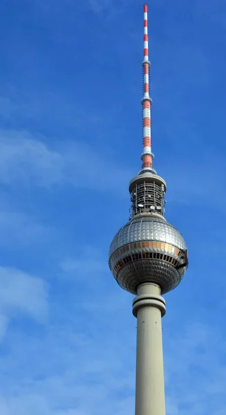 Berlin Germany Fernsehturm Television Tower Located Alexanderplatz Tower Constructed 1965 — Photo