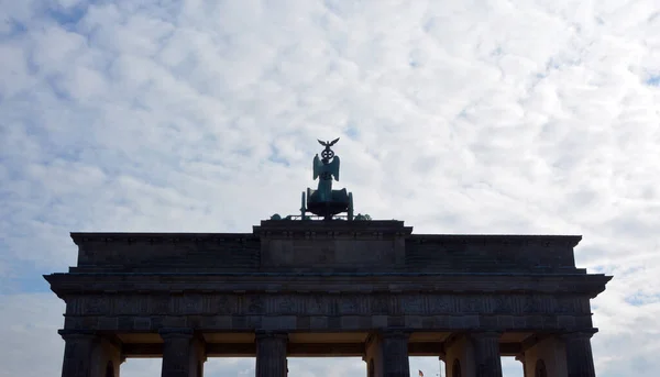 Berlin Germany Brandenburg Gate 18Th Century Neoclassical Monument Berlin Built — Fotografia de Stock