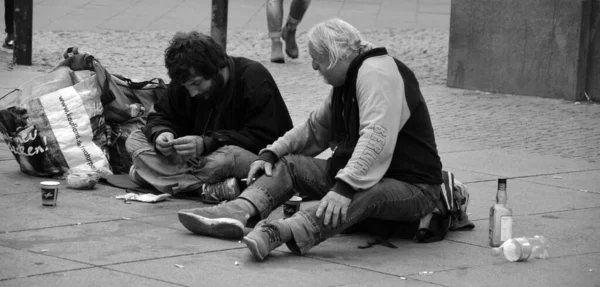 Berlin Germany Внутрішні Парки Берліна Частіше Стають Табором Бездомних Людей — стокове фото