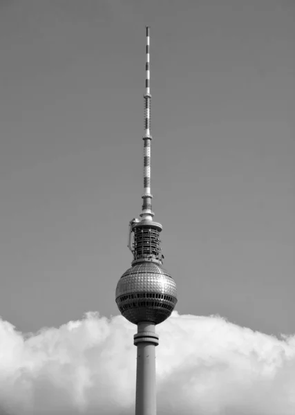 Berlin Germany Fernsehturm Television Tower Located Alexanderplatz Tower Constructed 1965 — Photo