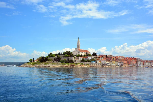 Rovinj Croatia Church Euphemia Rovinj Croatia Situated North Adriatic Town — Stock Photo, Image