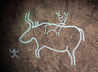 Gobustan Eyaleti, Azerbaycan 'ın ulusal tarihi bir simgesi olan Gobustan' ın yerleşim bölgesinde yer alan Gobustan Devleti Rezervi 'nde 2009, 07, 2019