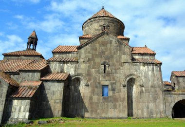 HAGHPAT ARMENIA 09: 19: Haghpat Manastırı, ayrıca Haghpatavank olarak da bilinir. Manastır Bagratid Kralı Ashot III 'ün eşi Kraliçe Hüsrovanuysh tarafından kuruldu.
