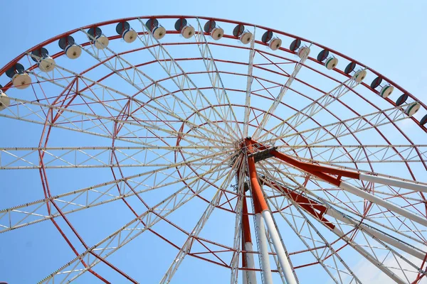 Batumi Georgia Ferris Wheel Gives You Good View Black Sea — стоковое фото