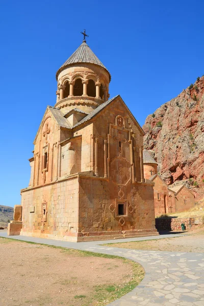 Armênia Yeghegnadzor 2019 Noravank Mosteiro Arménio Século Xiii Localizado 122 — Fotografia de Stock