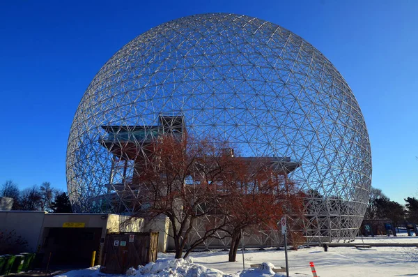 Montreal Canada 2019 Biosphere Museum Montreal Dedicated Environment Located Parc — Foto de Stock