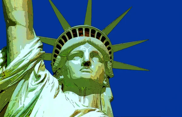 New York United States 1998 Statue Liberty New York America — Fotografia de Stock